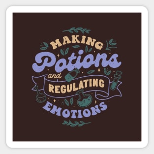 Making Potions and Regulating Emotions by Tobe Fonseca Sticker